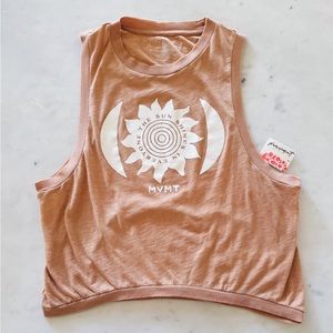 NEW FP Movement by Free People Logo Sleeveless Tee